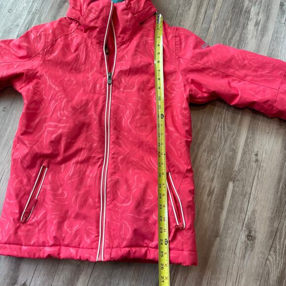 Roxy Girls American Pie Jacket Pink Ski Snowboard Winter Snow Jacket XXL 16 - Picture 7 of 12